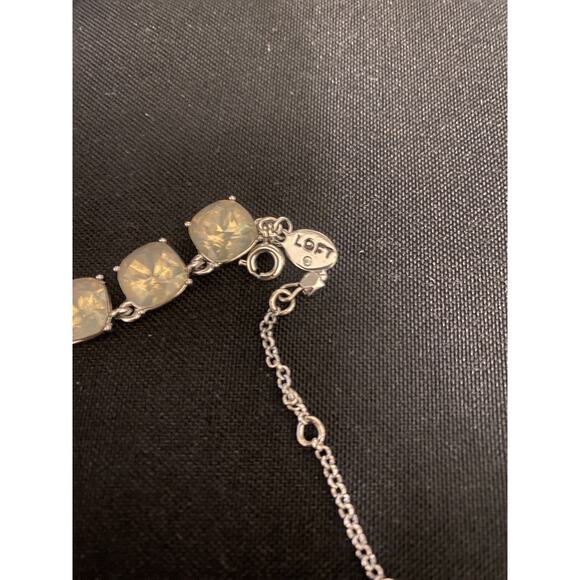 LOFT Necklace Rhinestones 18 Inches - Picture 5 of 5